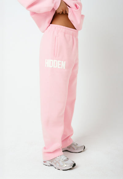 GATED COMMUNITY PANTALON DE SURVÊTEMENT À JAMBE DROITE ROSE CLAIR