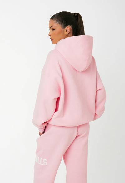 GATED COMMUNITY HOODIE LIGHT PINK